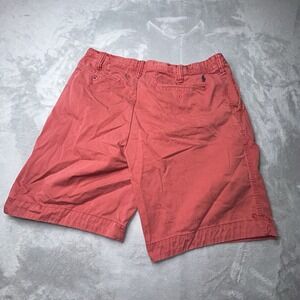 Polo Ralph Lauren Shorts Mens 36 Salmon Pink Chino Relaxed Preppy Beach Casual